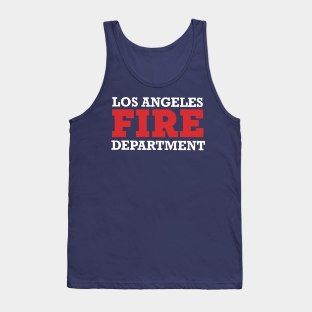 LAFD 9-1-1 Fox Tank Top by SurfSanne